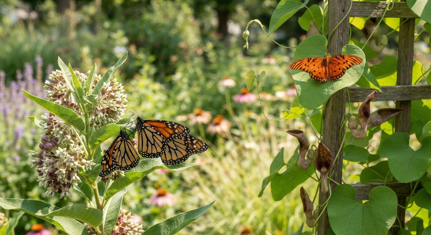 Three Orange Butterflies You May Be Seeing This Fall and How to Tell Them Apart